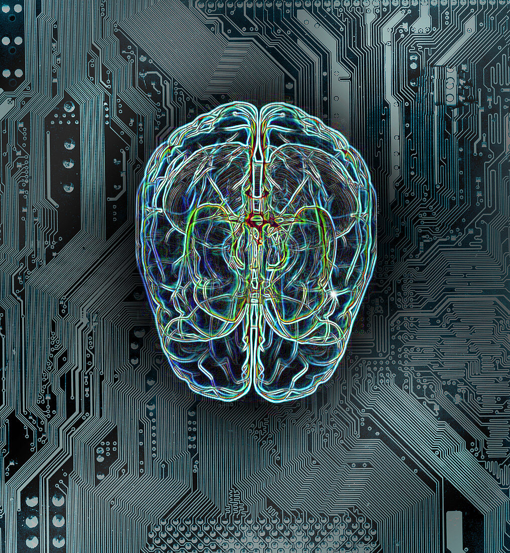 Artificial intelligence,conceptual illustration