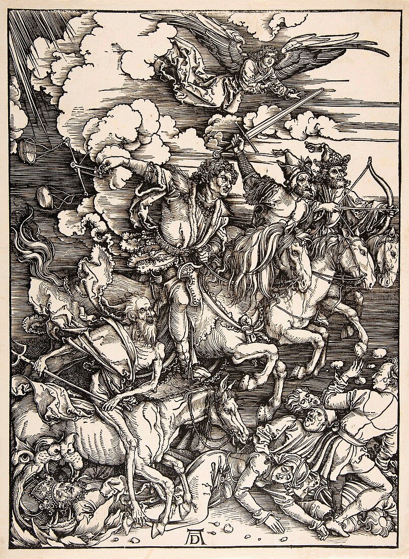 Four Horsemen of the Apocalypse,circa 1498