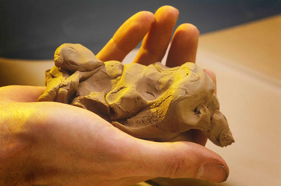 Handful of modelling clay