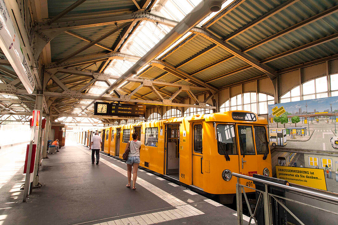 Subway station in Berlin