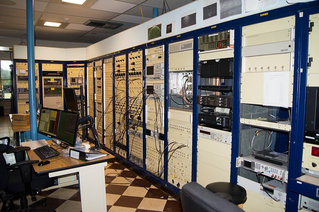Arecibo Observatory control racks