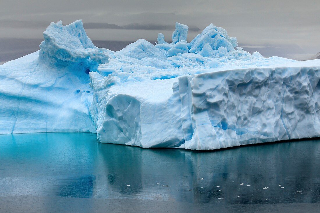 Icebergs in Nordvestfjord,Greenland