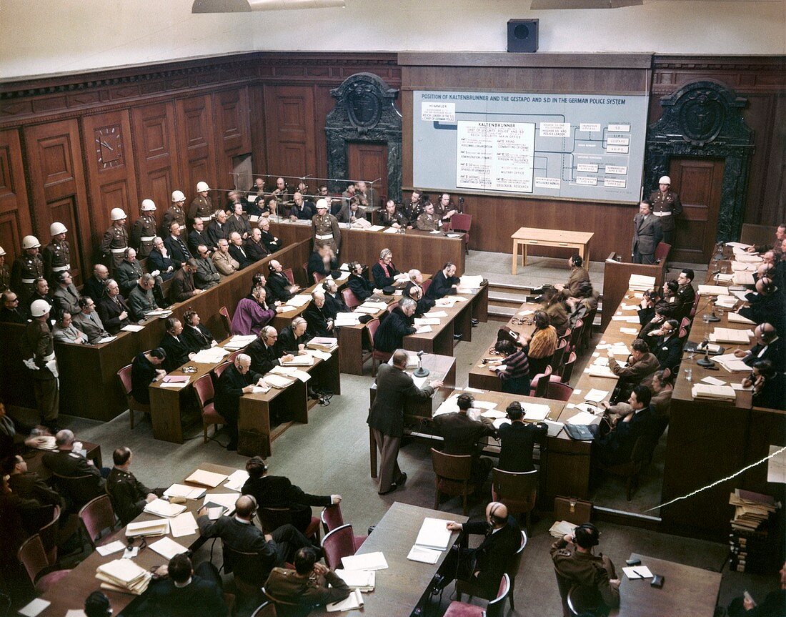 Nuremberg War Crimes Trials, 1946