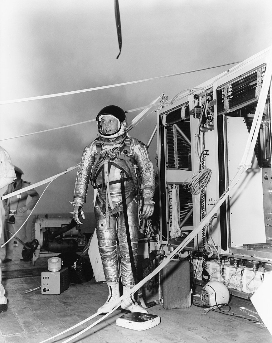Project Strato-Lab pilot Victor Prather, 1961