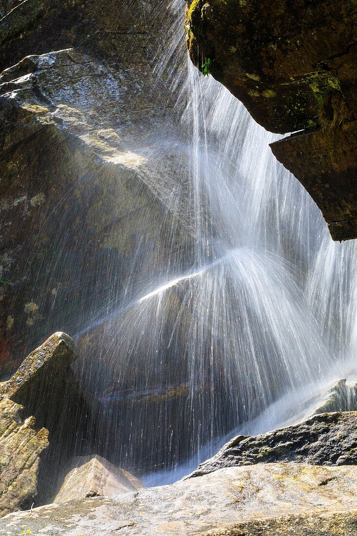 Waterfall,Verzasca Valley,Switzerland