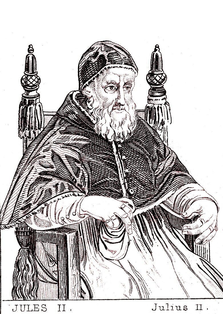 Pope Julius II,illustration