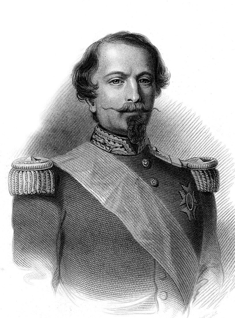 Napoleon III,Emperor of France,19th Century illustration