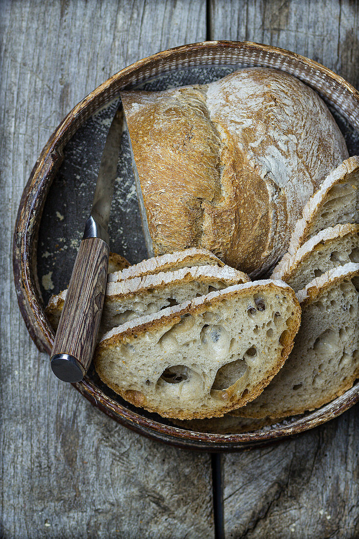 Homemade bread