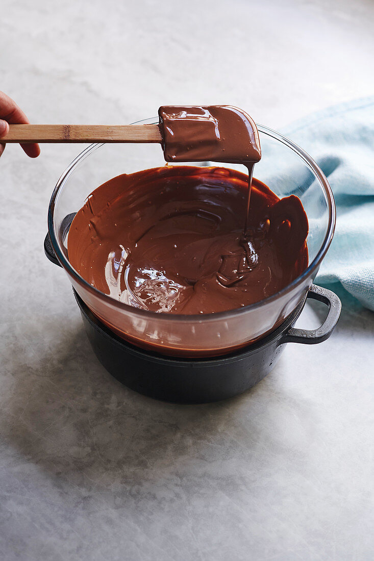 Melting chocolate