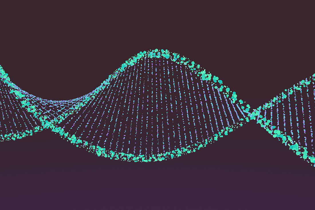 DNA,conceptual illustration