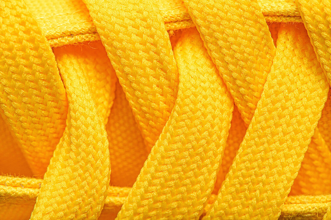 Yellow shoelaces