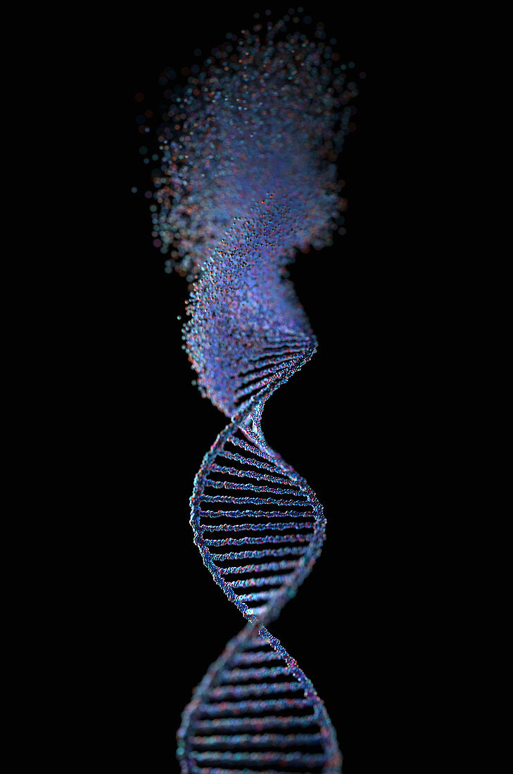 DNA damage,illustration