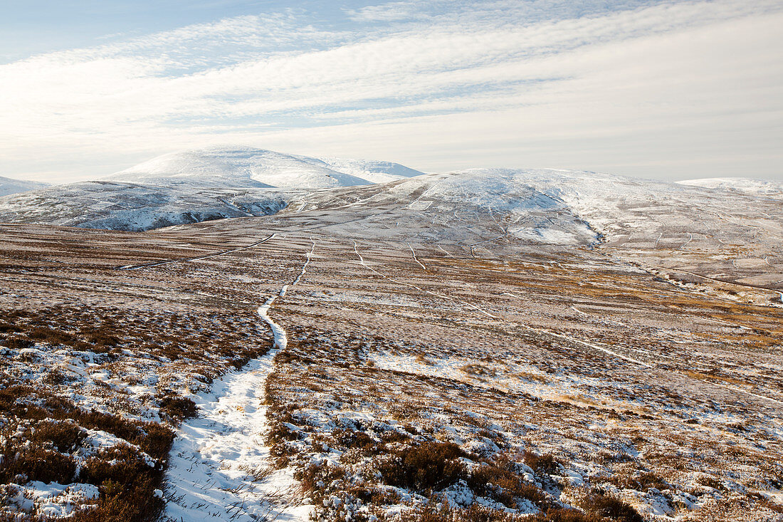 The Cheviot from Cold Law, Northumberland, UK