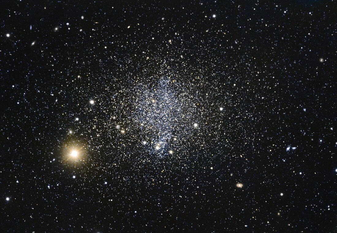 Phoenix Dwarf Galaxy, optical image