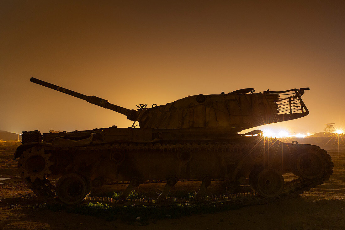 Light pollution and tank