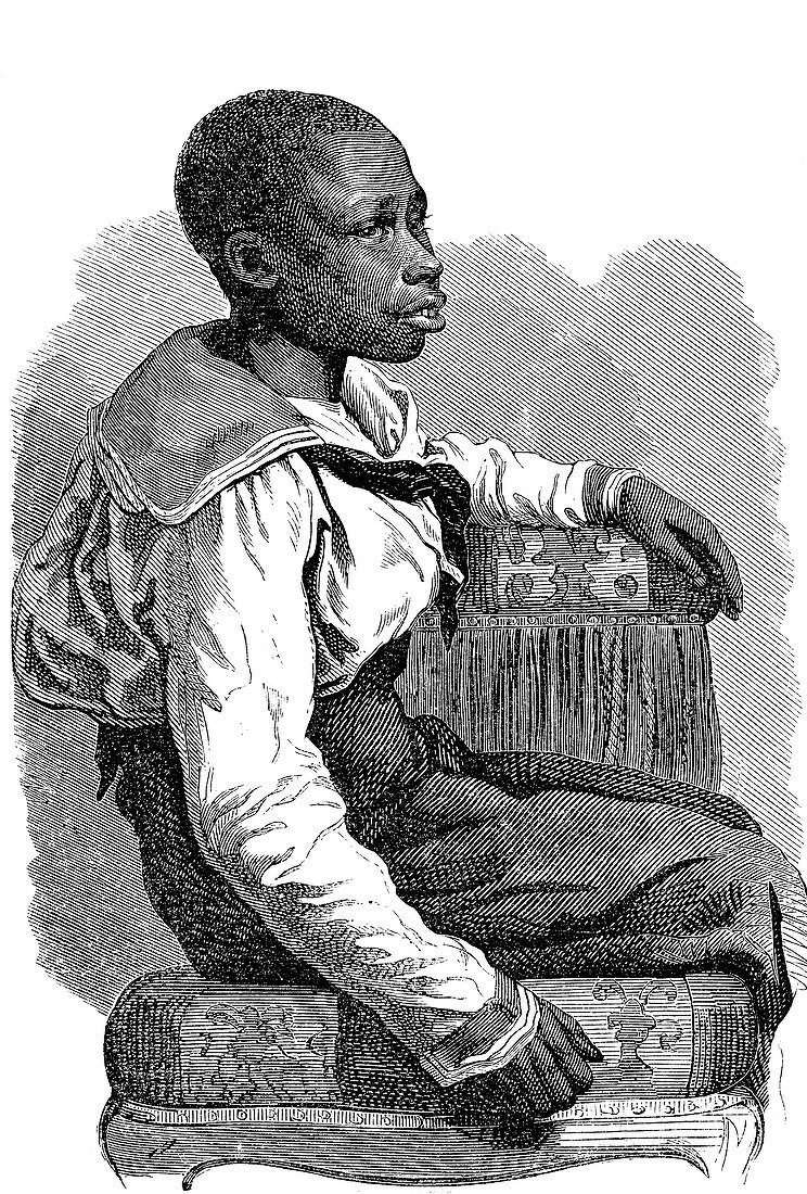 Micmac boy from Cape Breton, 19th century