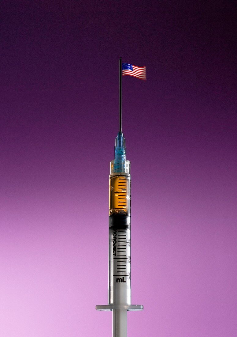 US opioid crisis, conceptual image