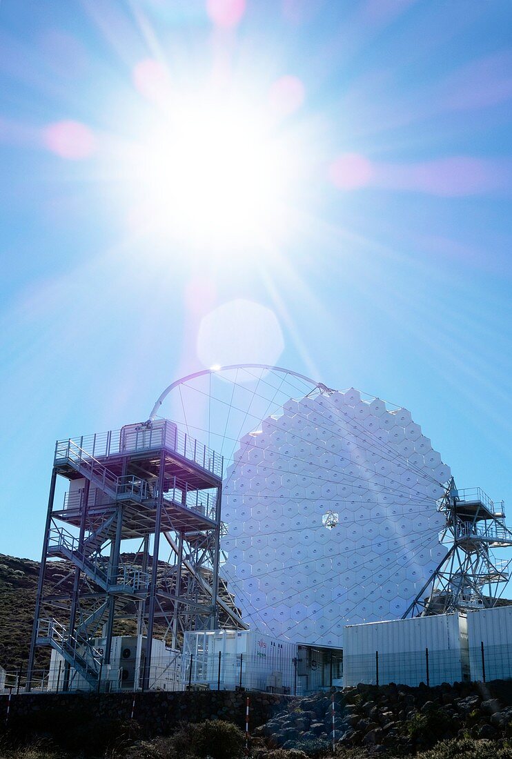 Large-Sized Telescope, LST-1, La Palma