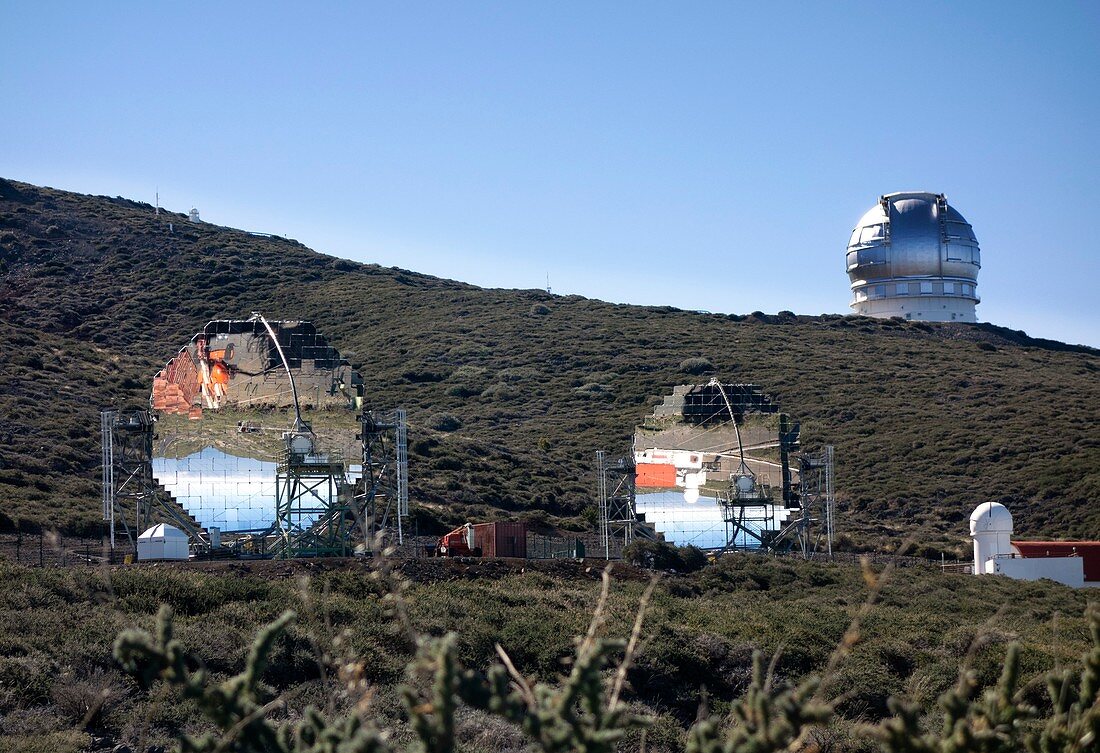 MAGIC telescopes, La Palma