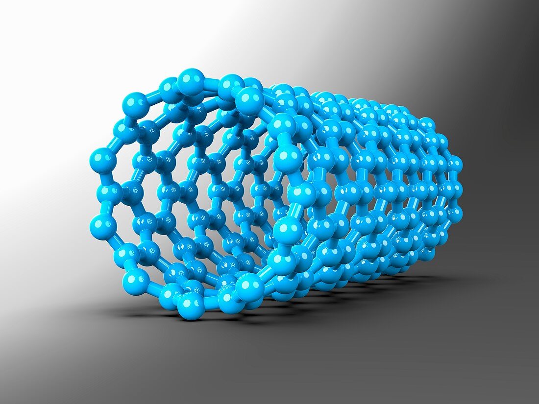 Carbon nanotube, illustration