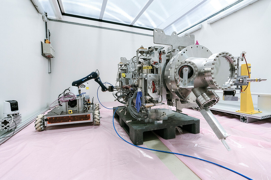 Robotic High Irradiation to Materials experiment at CERN