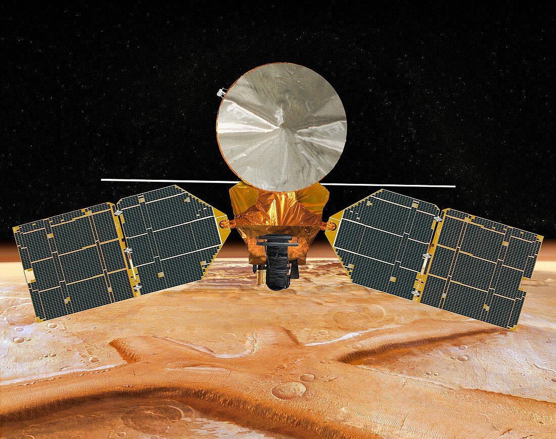 Mars Reconnaissance Orbiter, illustration