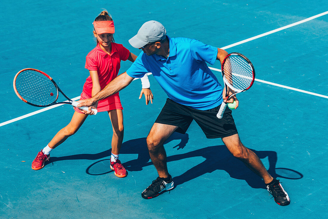 Tennis training