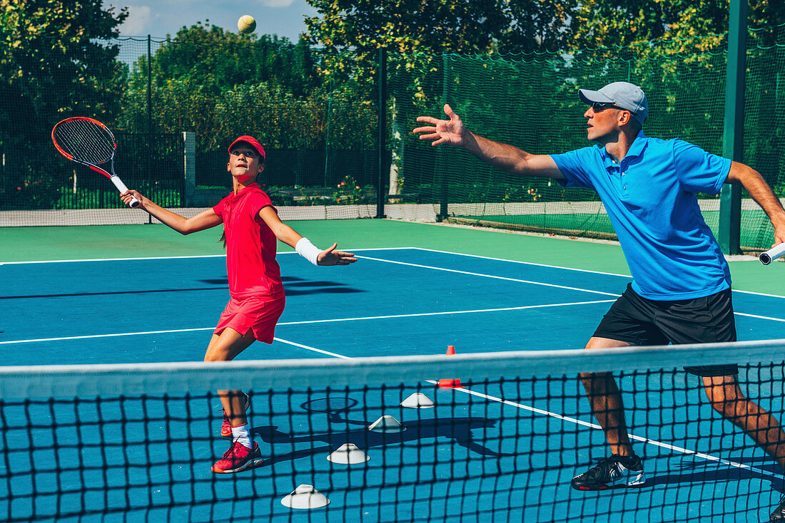 Tennis training