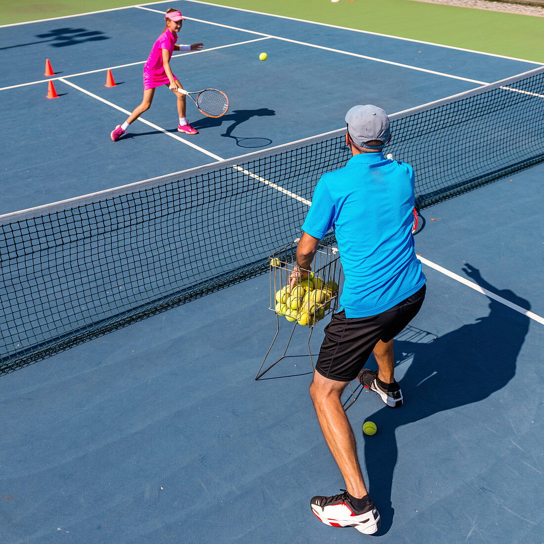 Tennis training