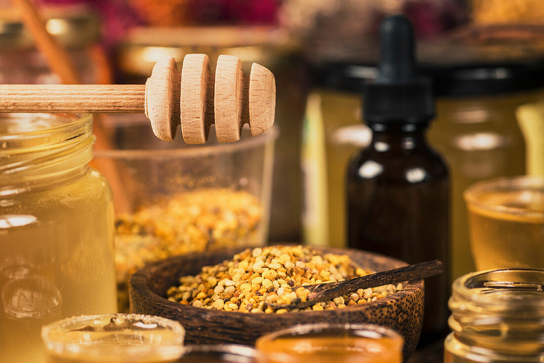 Honey and honey bee products