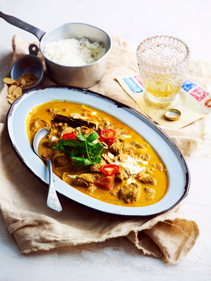 Lamb Korma (Slow cooking)