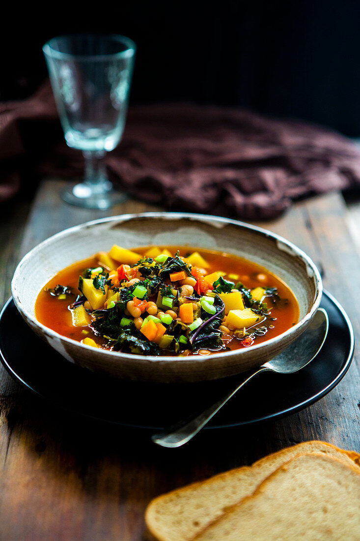 Tuscan cabbage soup
