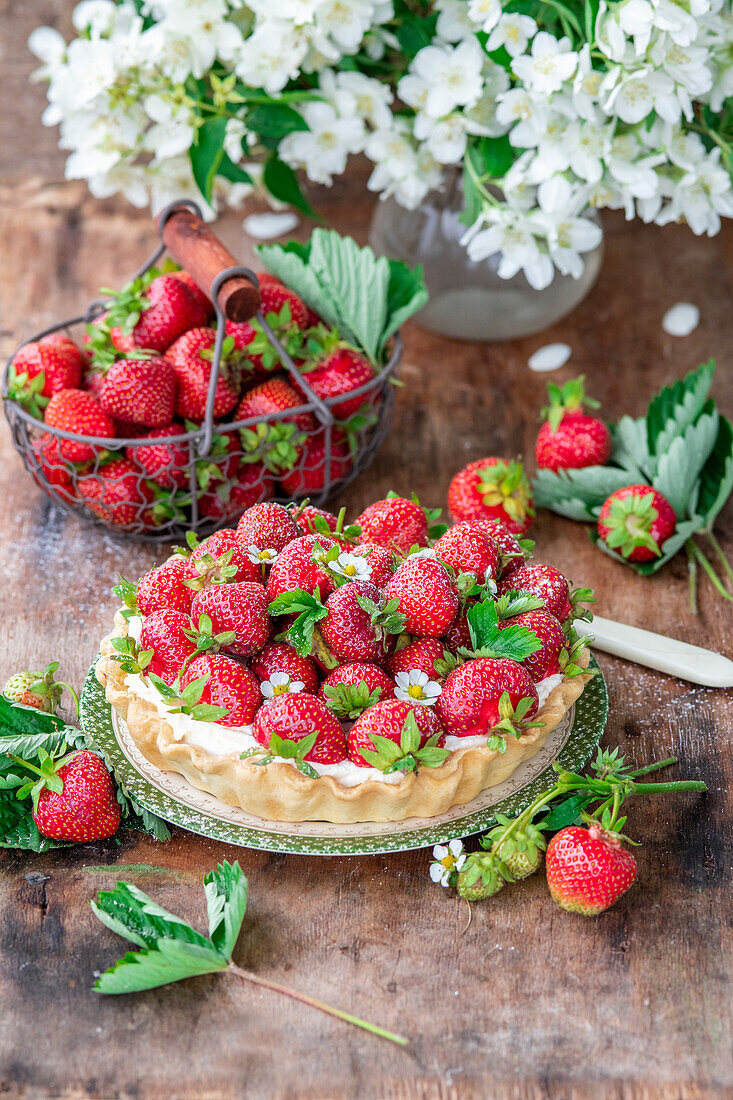 Strawberry tart