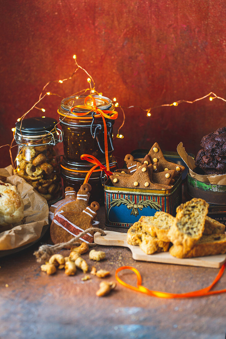 Sweet and savoury Christmas food presents