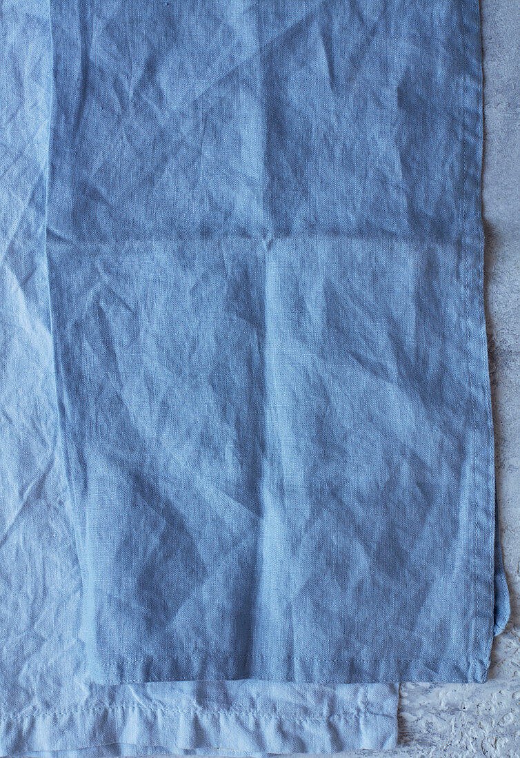 Blue towel background