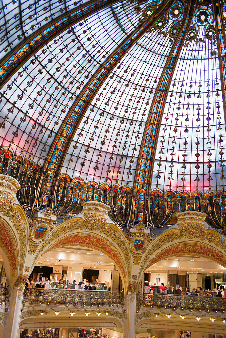 Le Printemps, Boulevard Haussmann, Paris, Frankreich