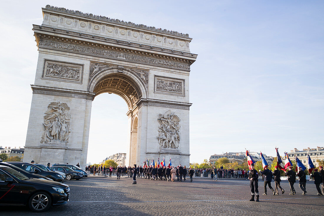 Arc de Triomphe, Paris, Frankreich