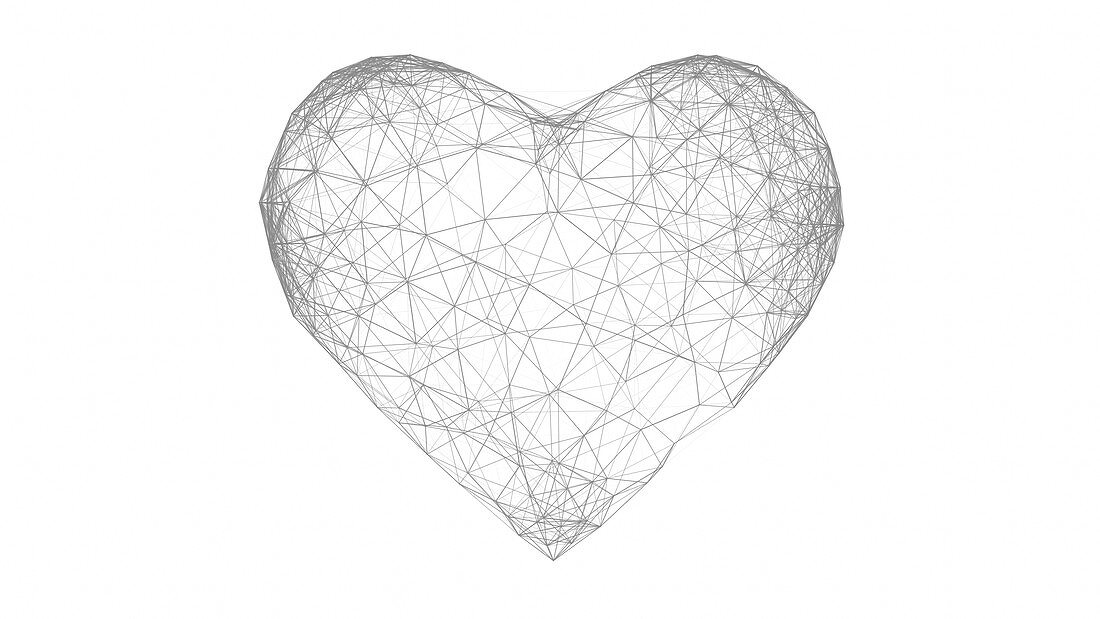 Heart shape, illustration