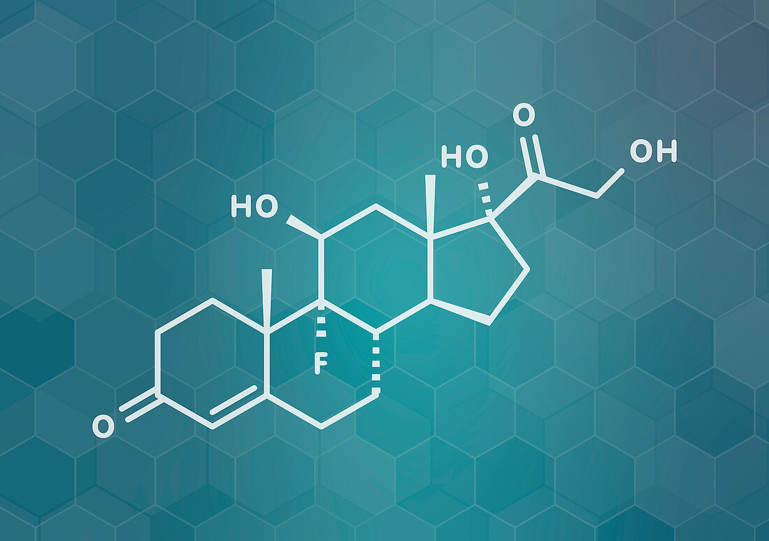 Fludrocortisone aldosterone hormone substitution molecule
