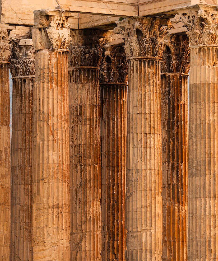 Temple of Olympian Zeus, columns.