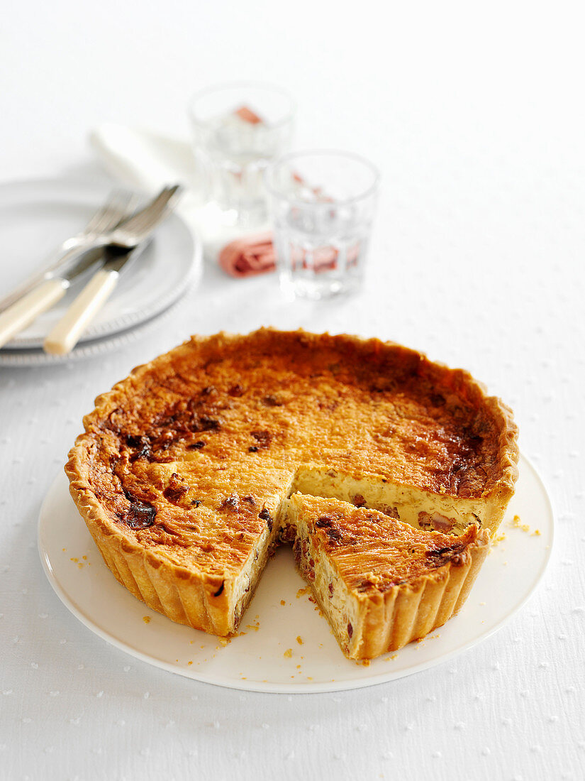 Classic quiche Lorraine