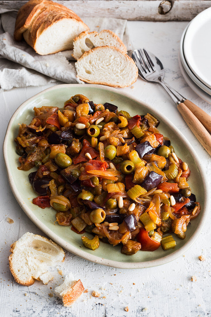 Caponata siciliana (Italy)