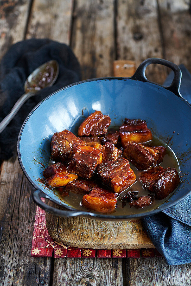 Twice-cooked Chinese pork