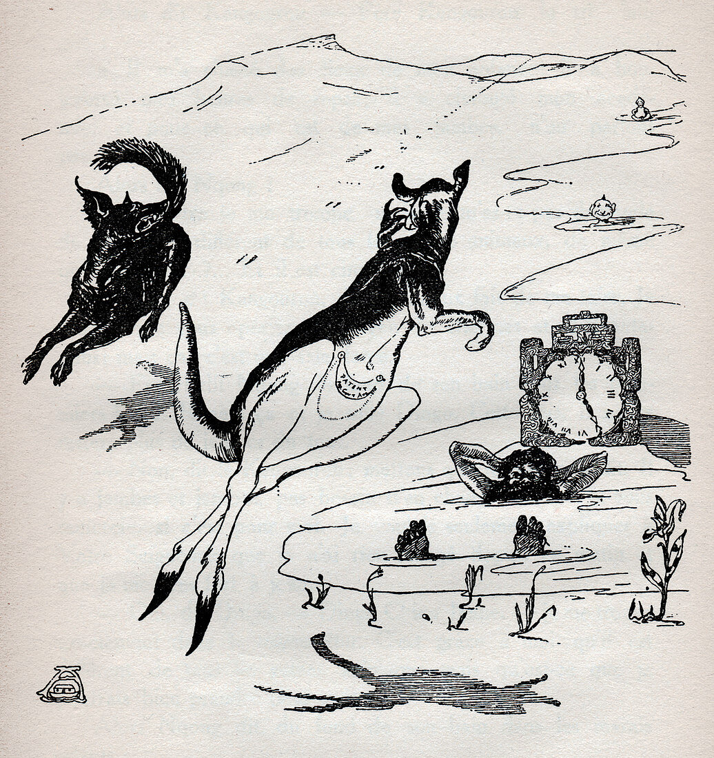 The Sing-Song of Old Man Kangaroo, illustration