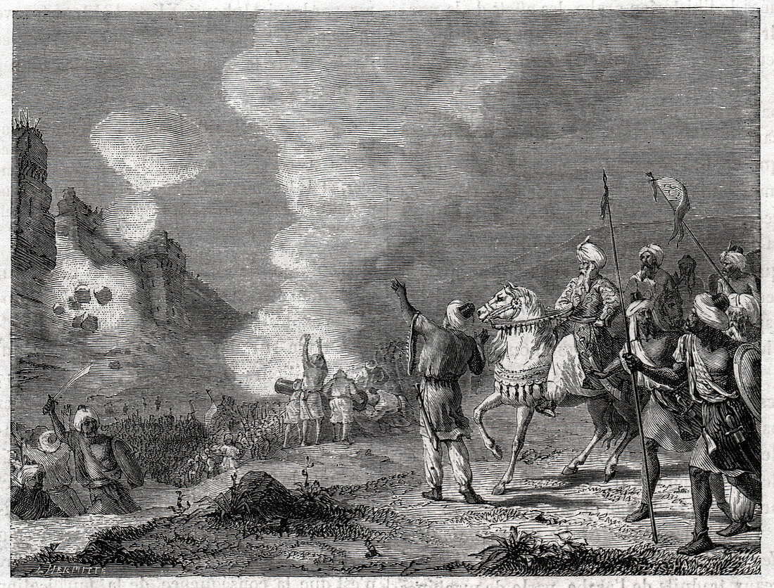 Siege of Sijilmassa, illustration