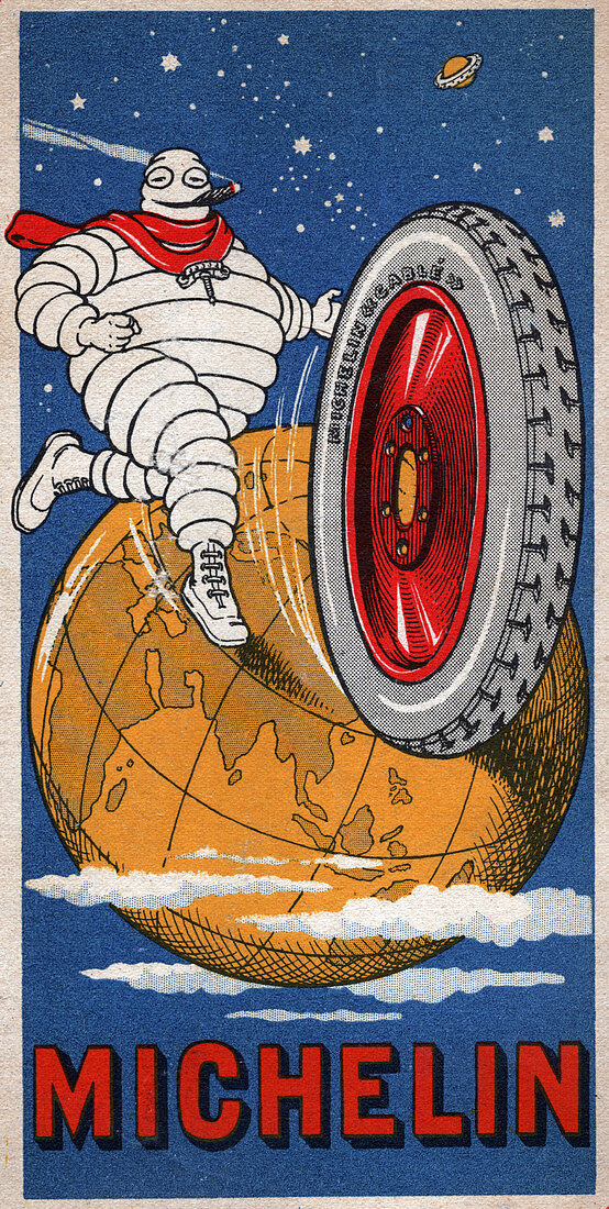 Michelin Man, illustration