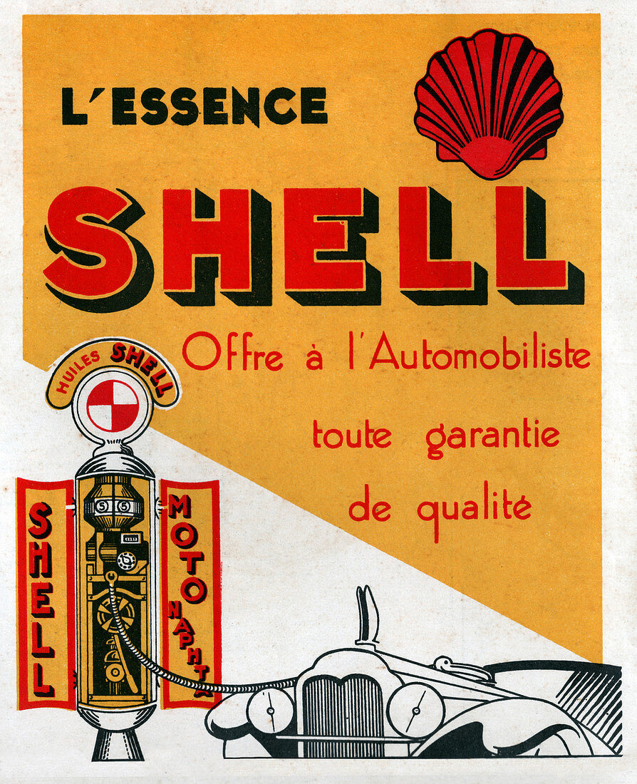 Shell fuel, illustration