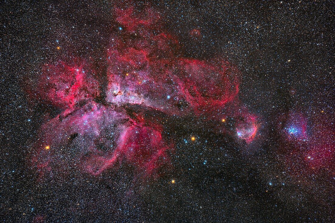 Eta Carinae, optical image
