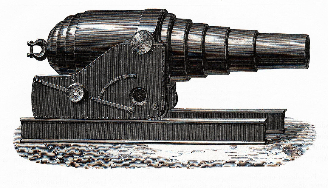 Armstrong gun, illustration
