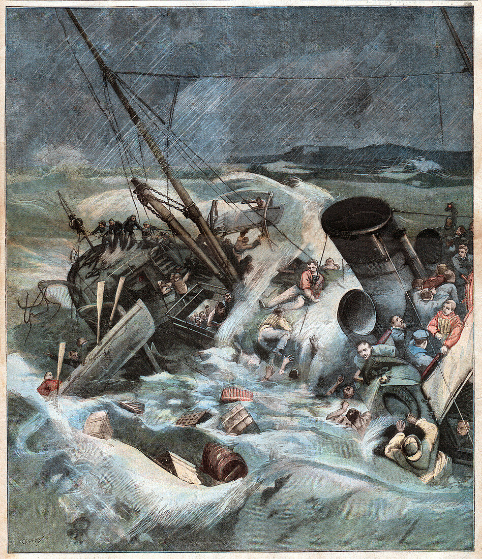 Shipwreck, illustration